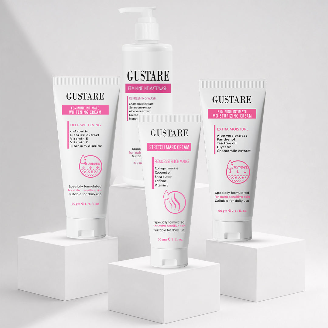 Feminine Care & Stretch Marks Bundle | مجموعة العناية بالمناطق الحساسة + كريم علامات التمدد